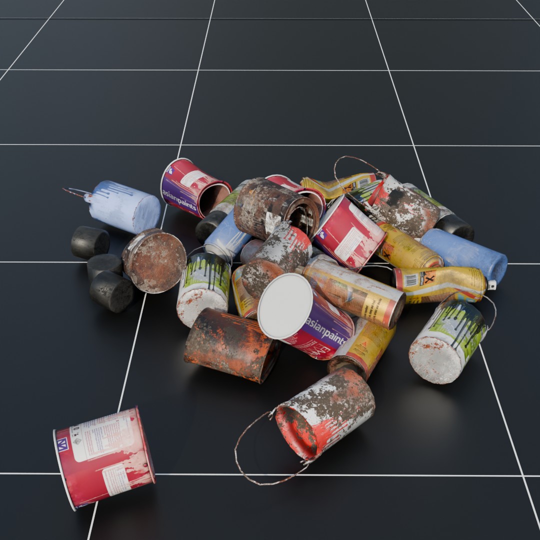 Paint Can Set_V1